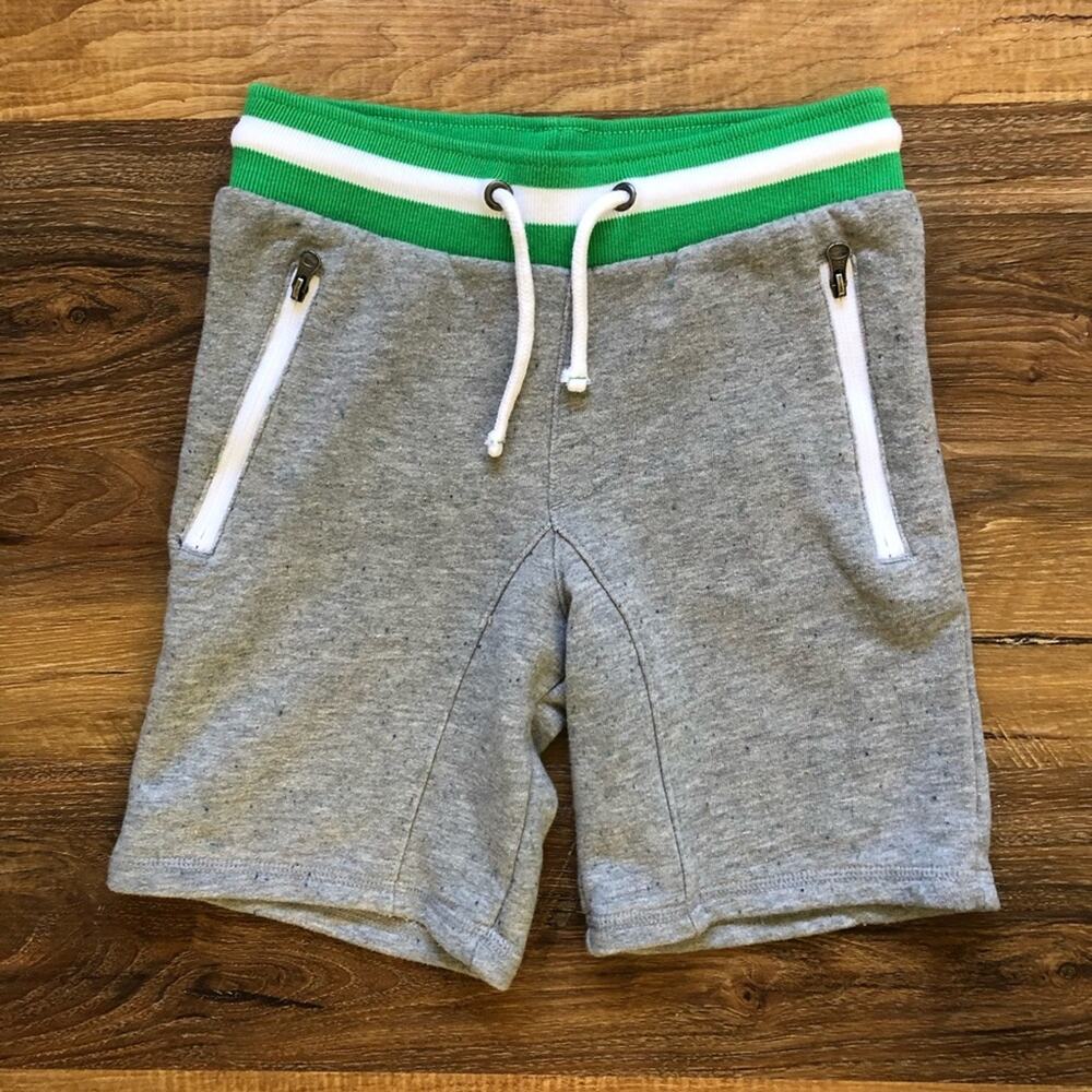 Cat & Jack Shorts Cotton Gray Drawstring Waist Size 6/7